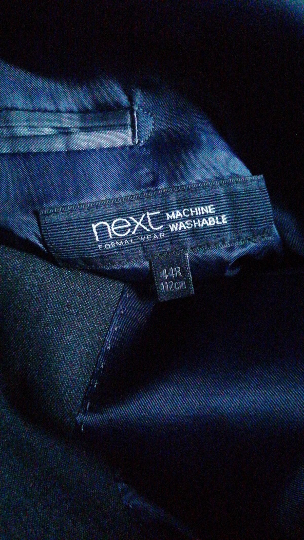 Men Next grey regular fit 2 piece suit 44R/38S