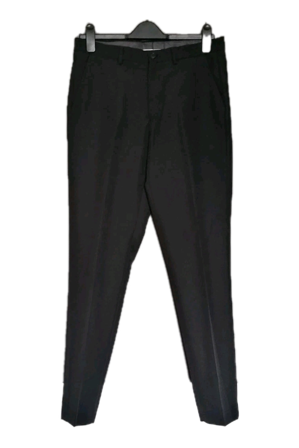 Men black 2 piece suit 38R/30R