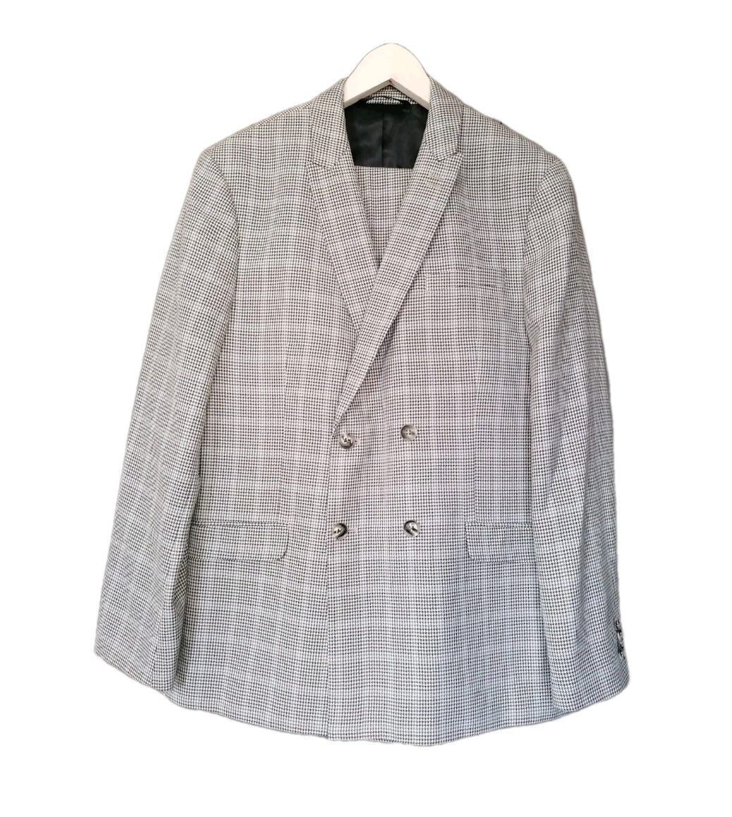 Men double breasted 2 piece hit 42R/36L