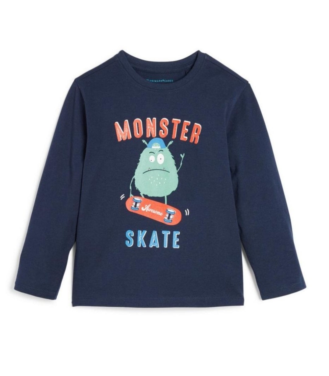 Boys blue long sleeve t-shirt 4-5 years