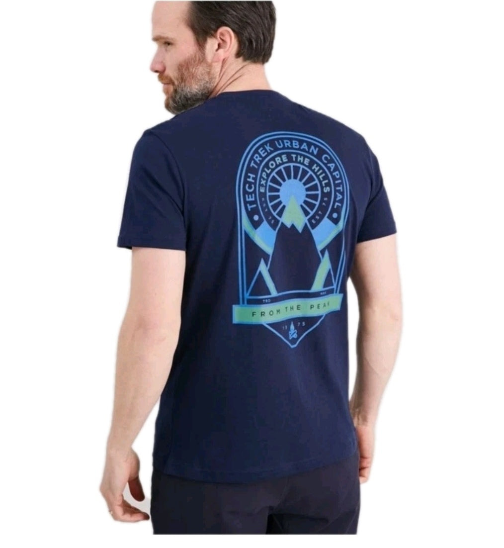Men navy t-shirt small