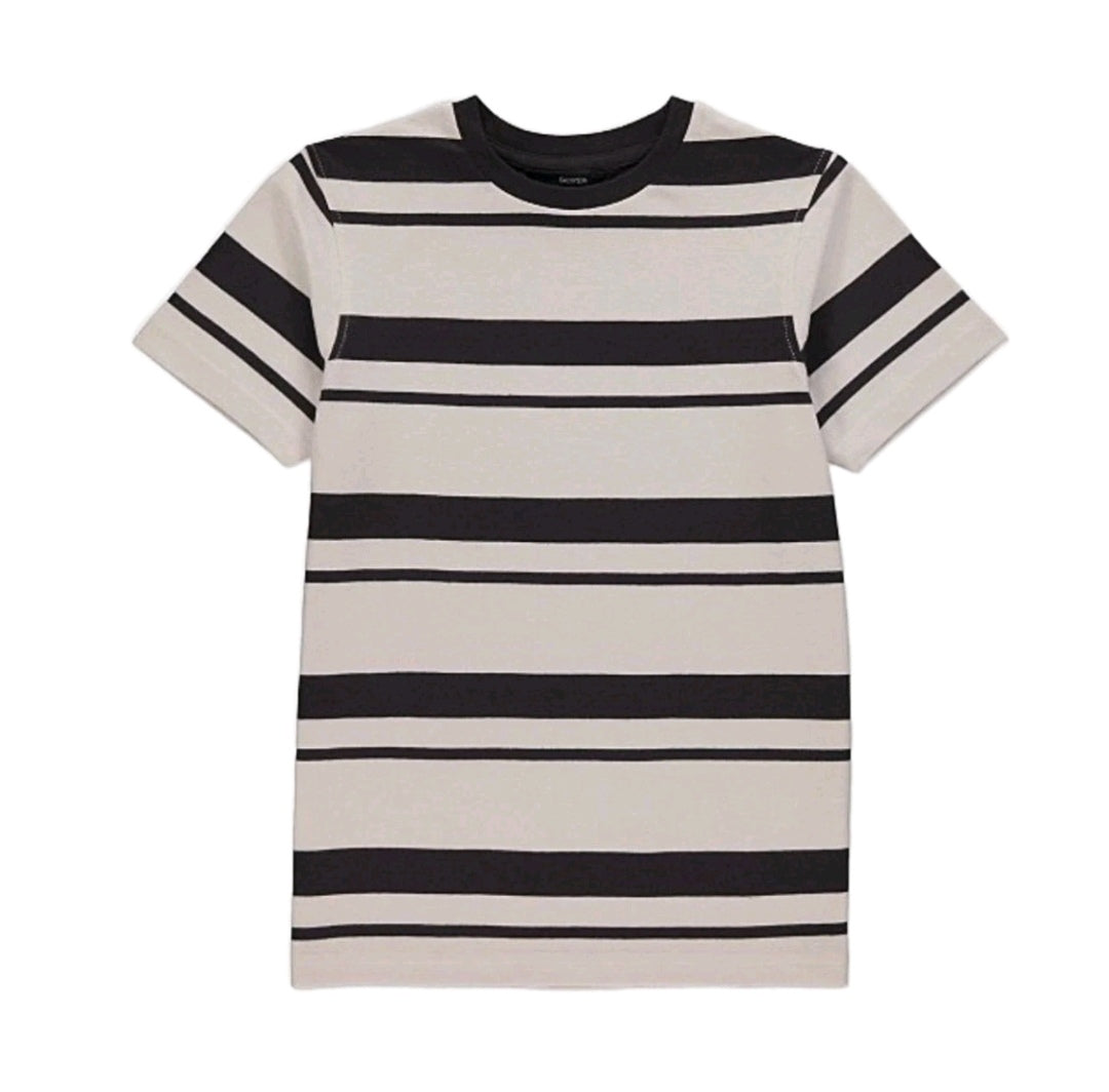 Boys beige mix t-shirt 9-10 years