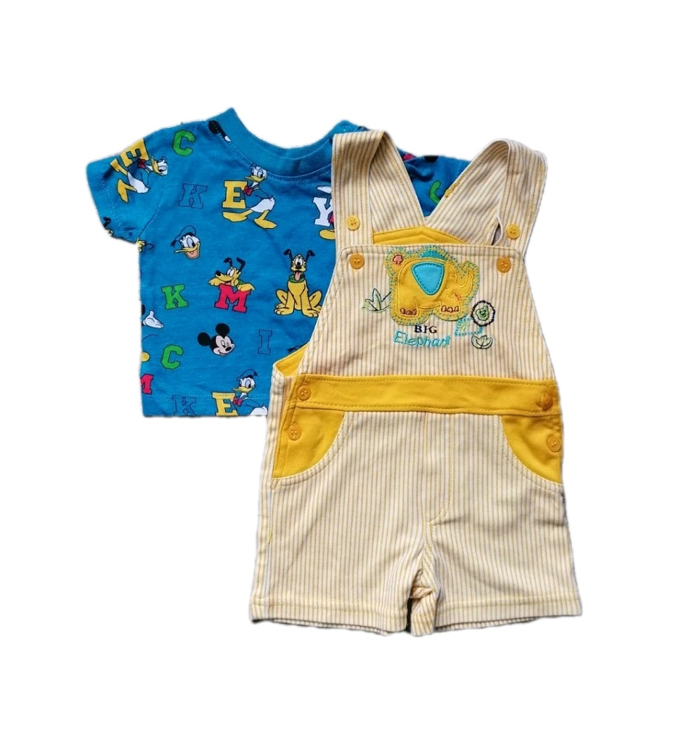 Baby matched outfit 0-3m