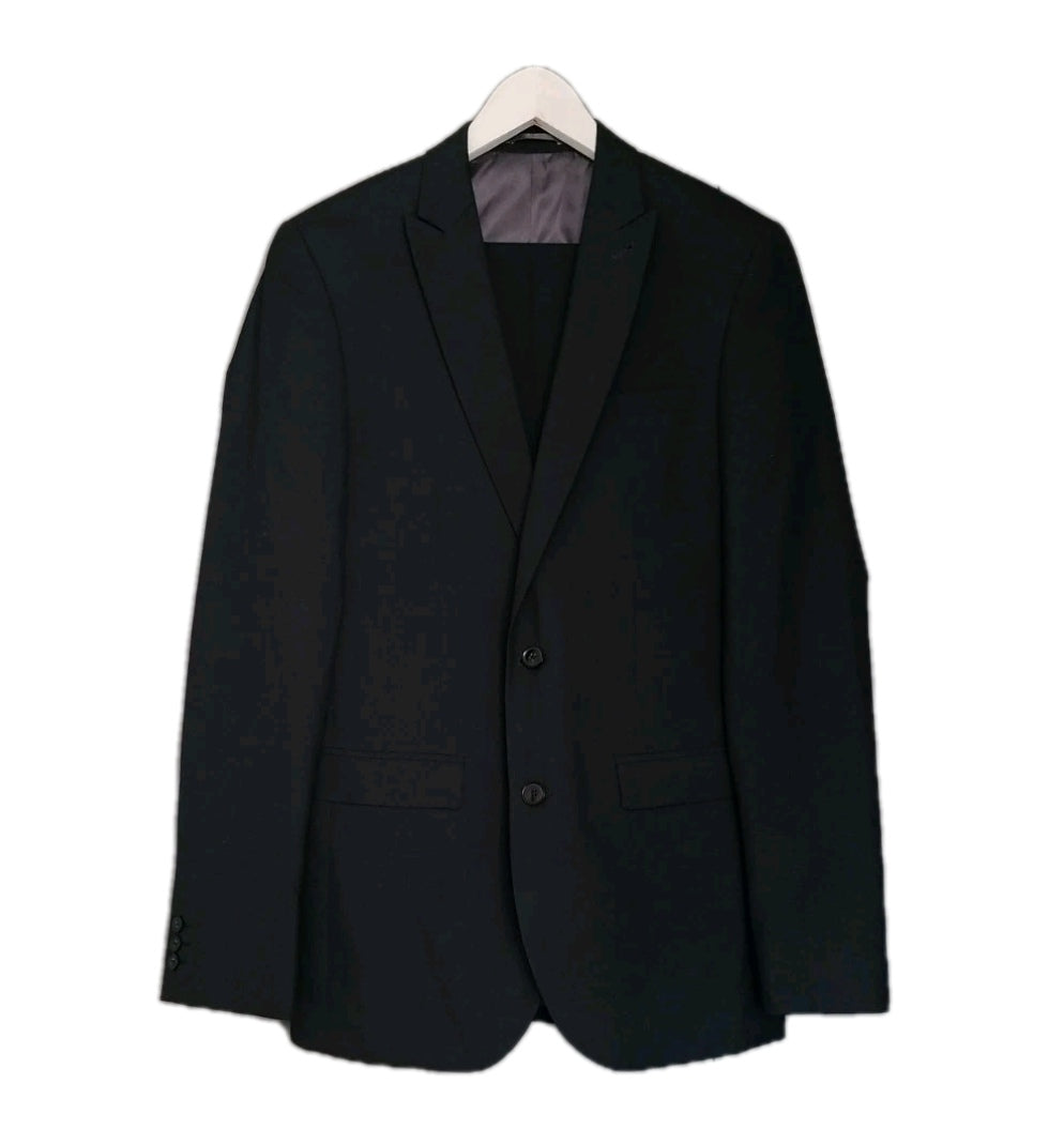 Men navy blue 2 piece suit 38L/32L