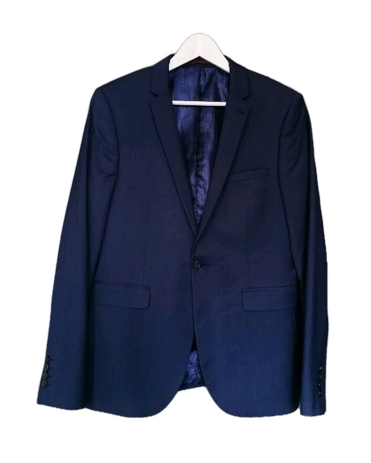 Mwn navy blue blazer jacket 40R