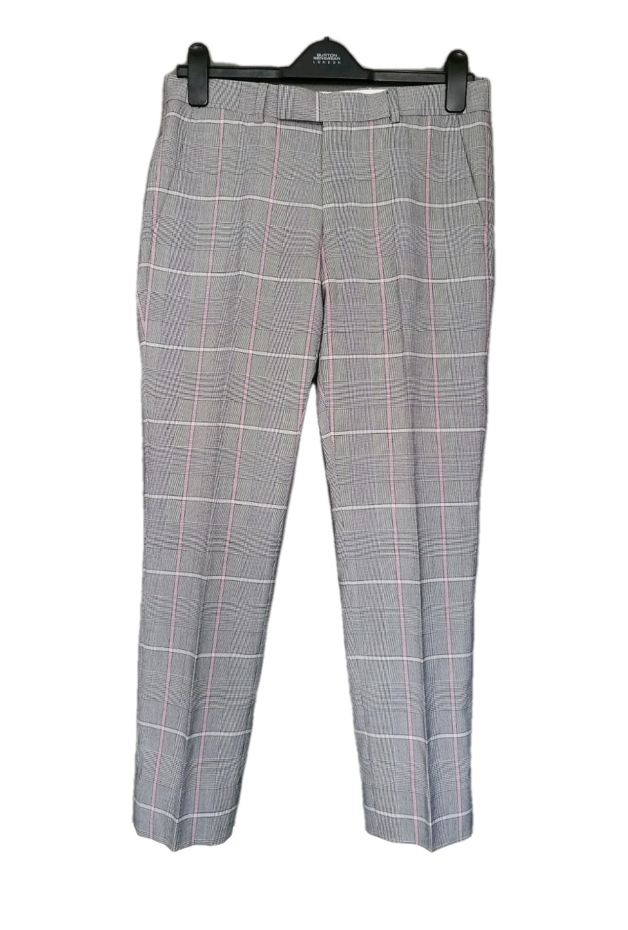 Men check 2 piece suit 34R/30S