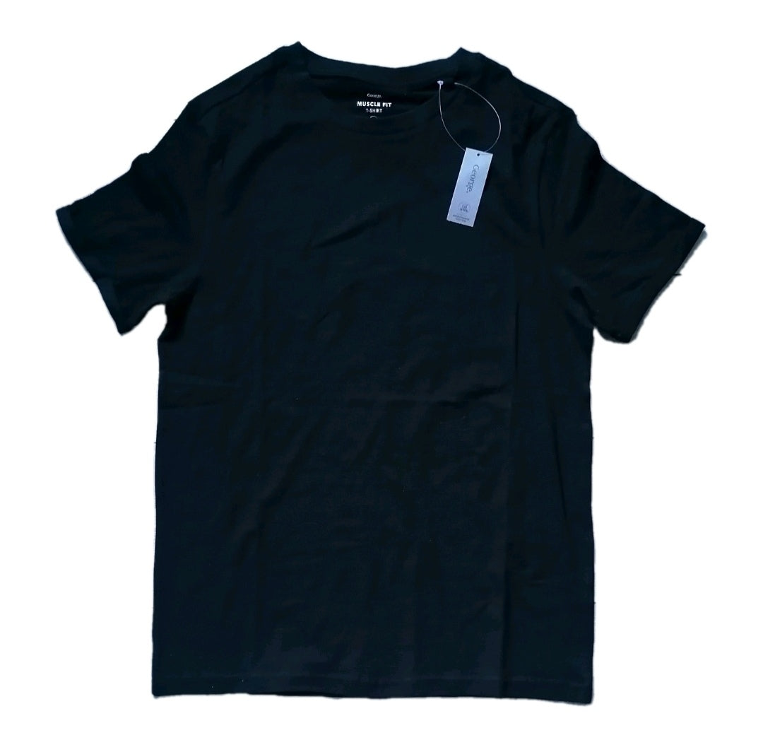 Men black t-shirt, Large