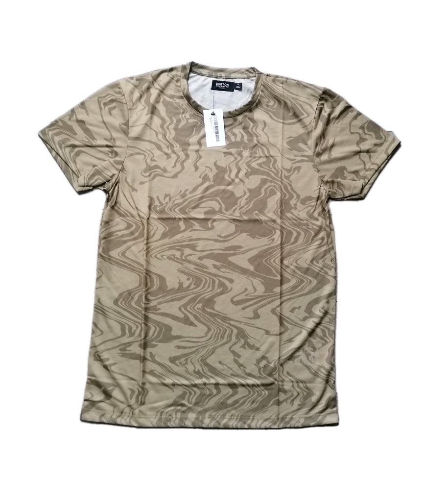 Men khaki t-shirt, medium
