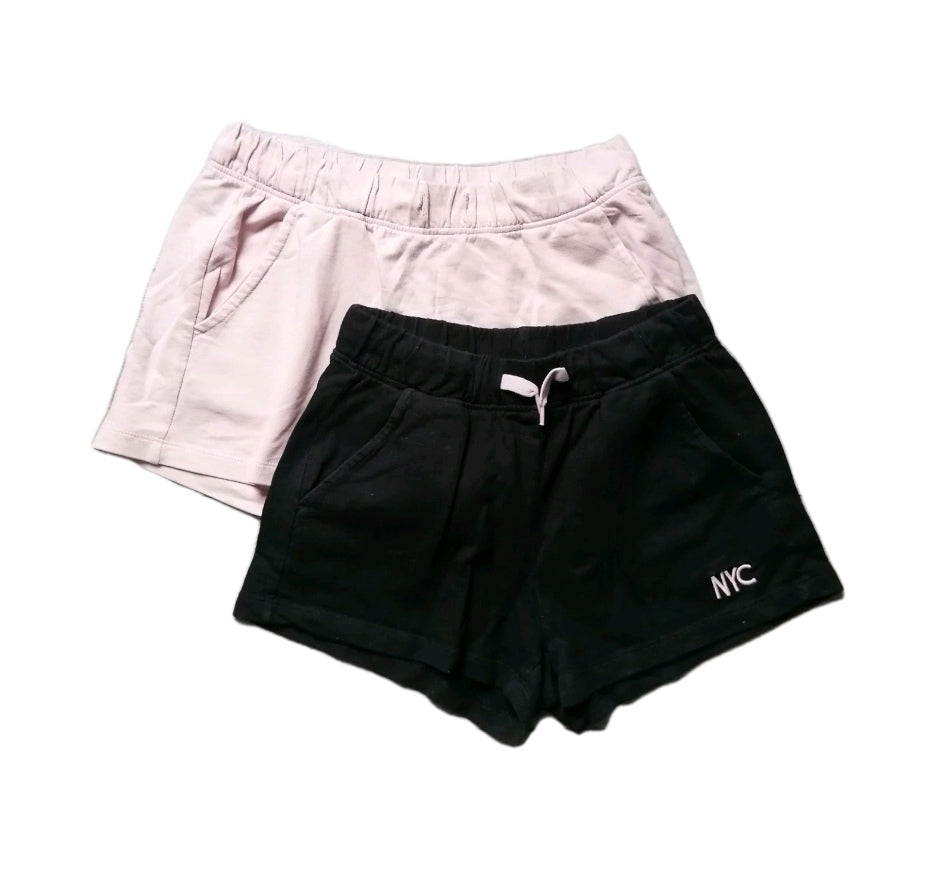 2 x girls shorts 14y