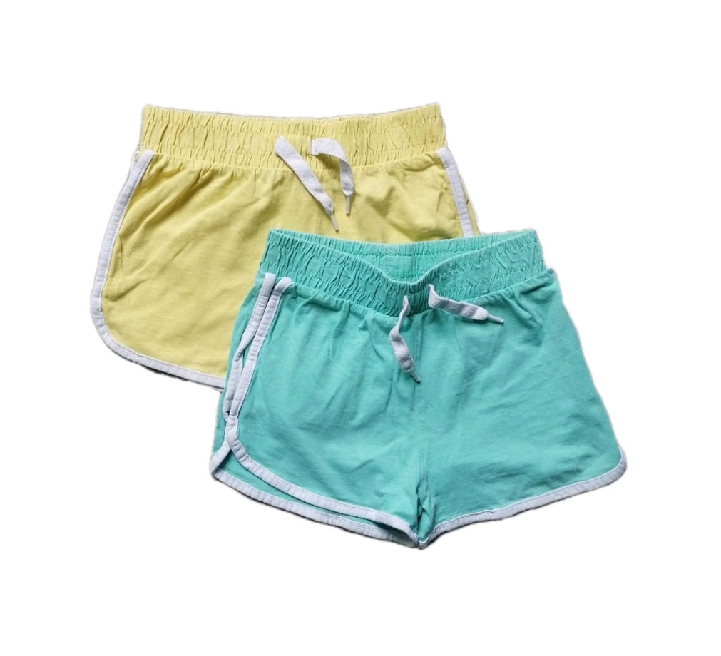 2 x girls shorts 8y