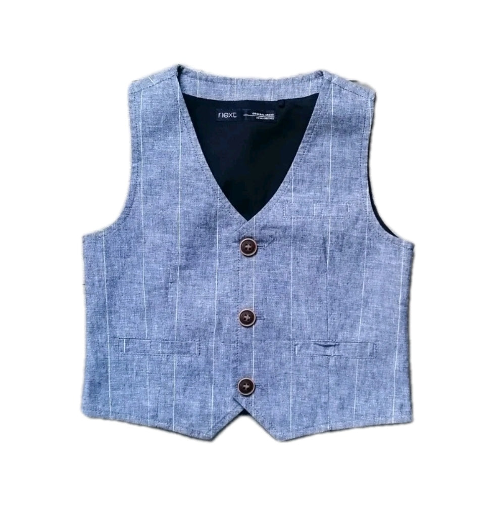 Baby boy waistcoat 9-12m