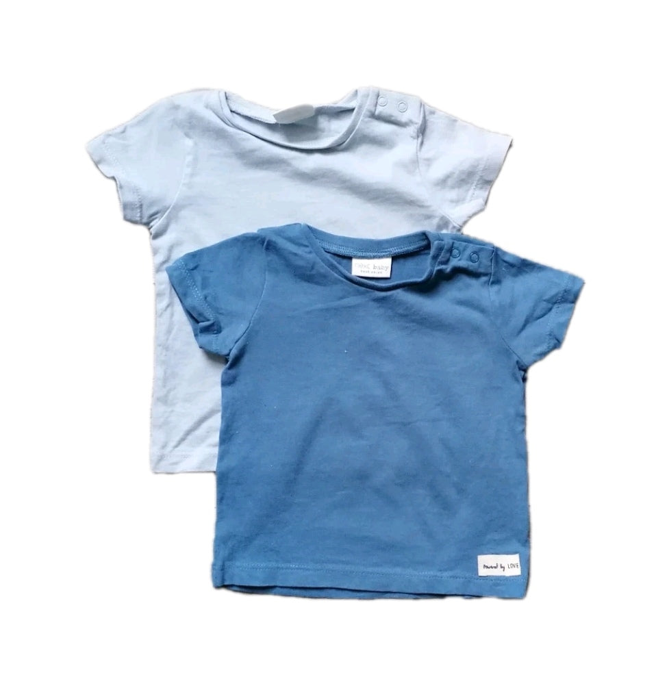 Baby boy multi t-shirts 3-6m