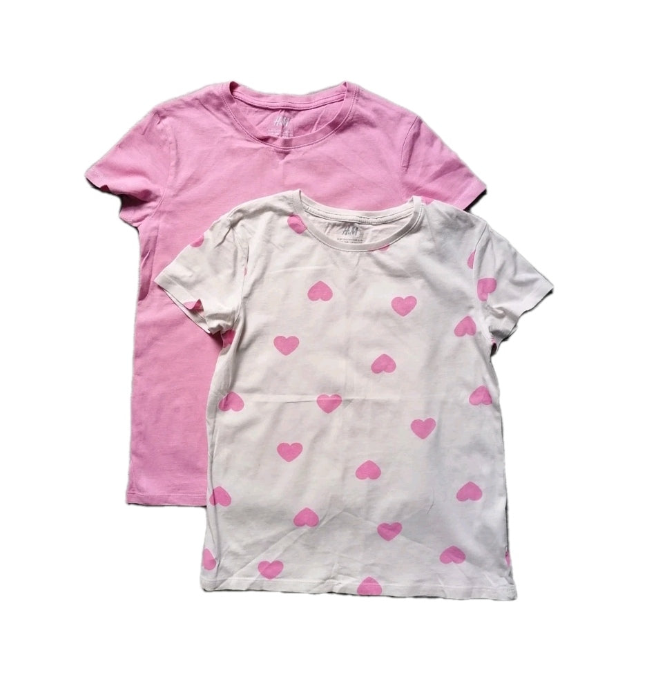 Girls multi t-shirt 9-10y