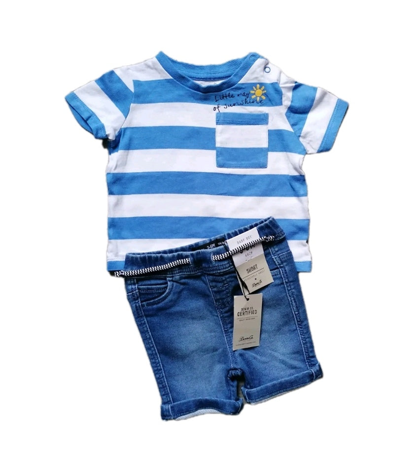 Baby boy outfit 3-6m