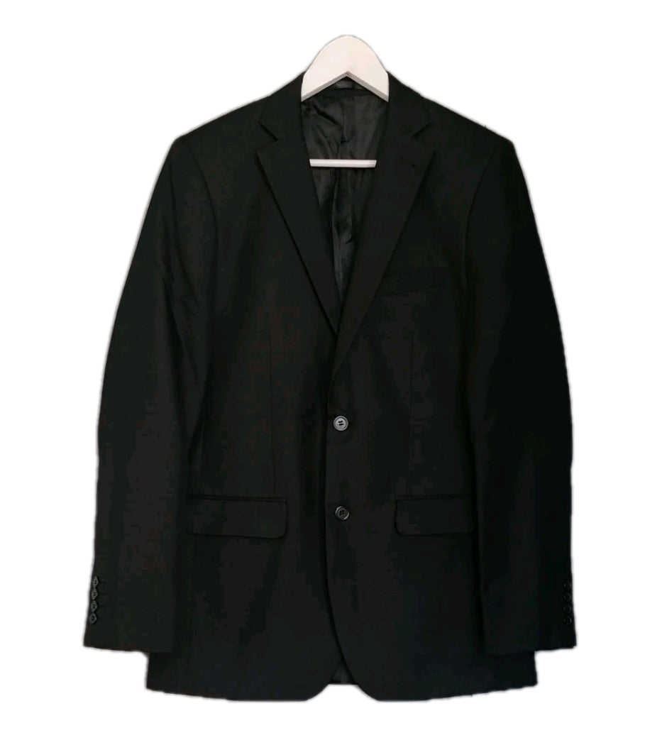 Men black blazer 38L