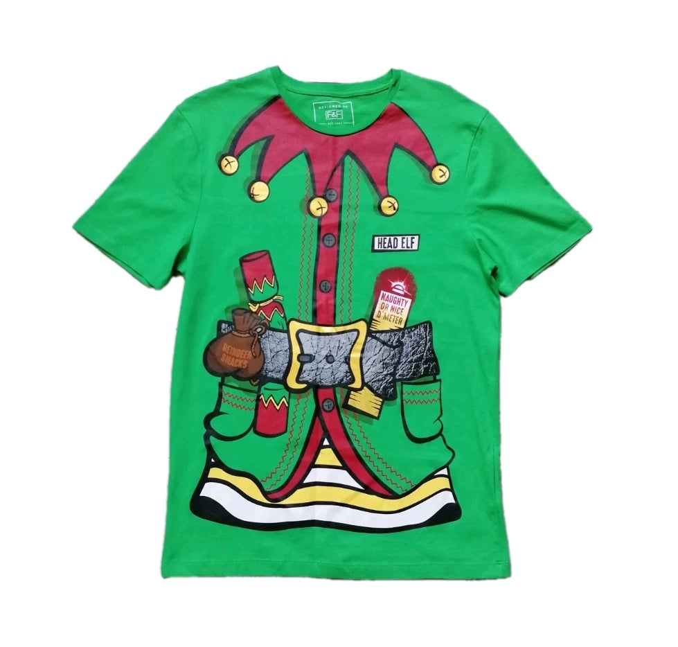 Men green t-shirt , Small
