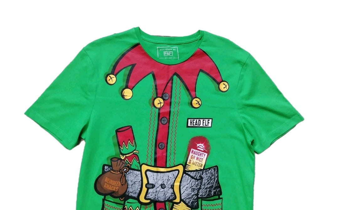 Men green t-shirt , Small