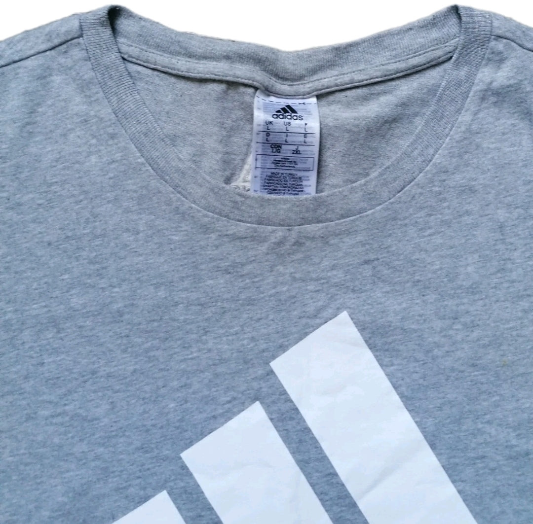 Men grey t-shirt, Large