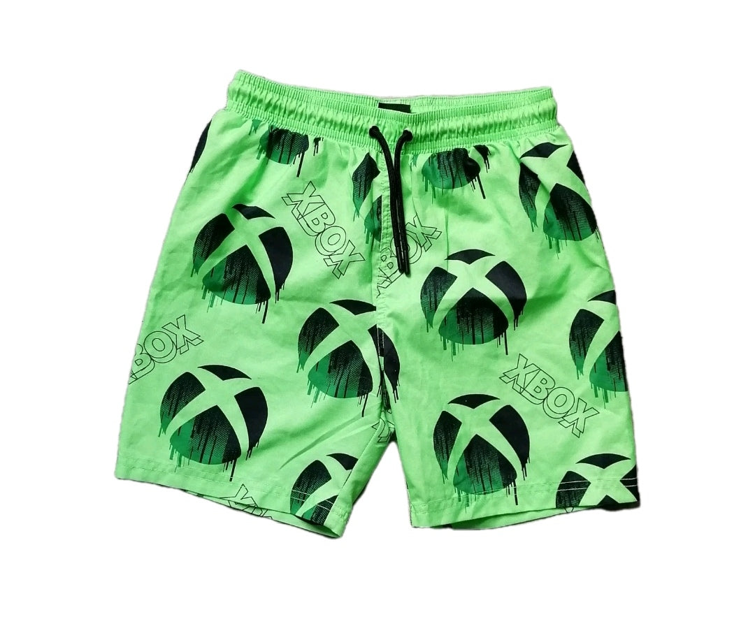 Boys green swimming shorts 9-10 years