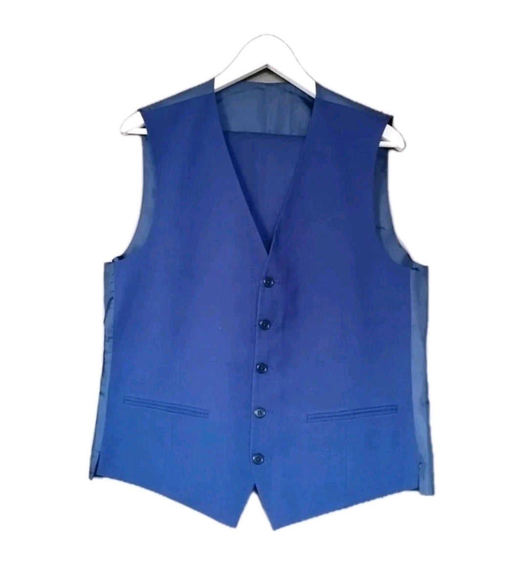 Men blue 2 piece suit 42R/34L