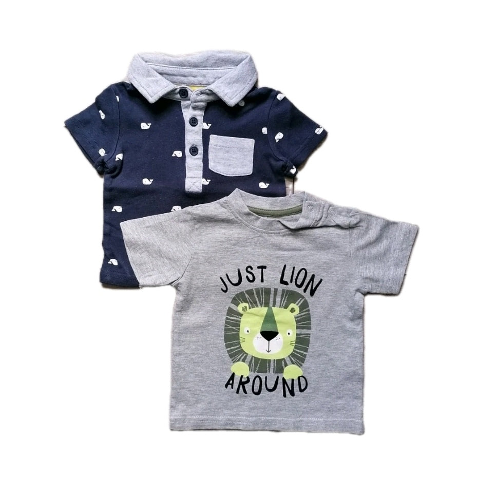 Baby t-shirt value bundle 0-6m