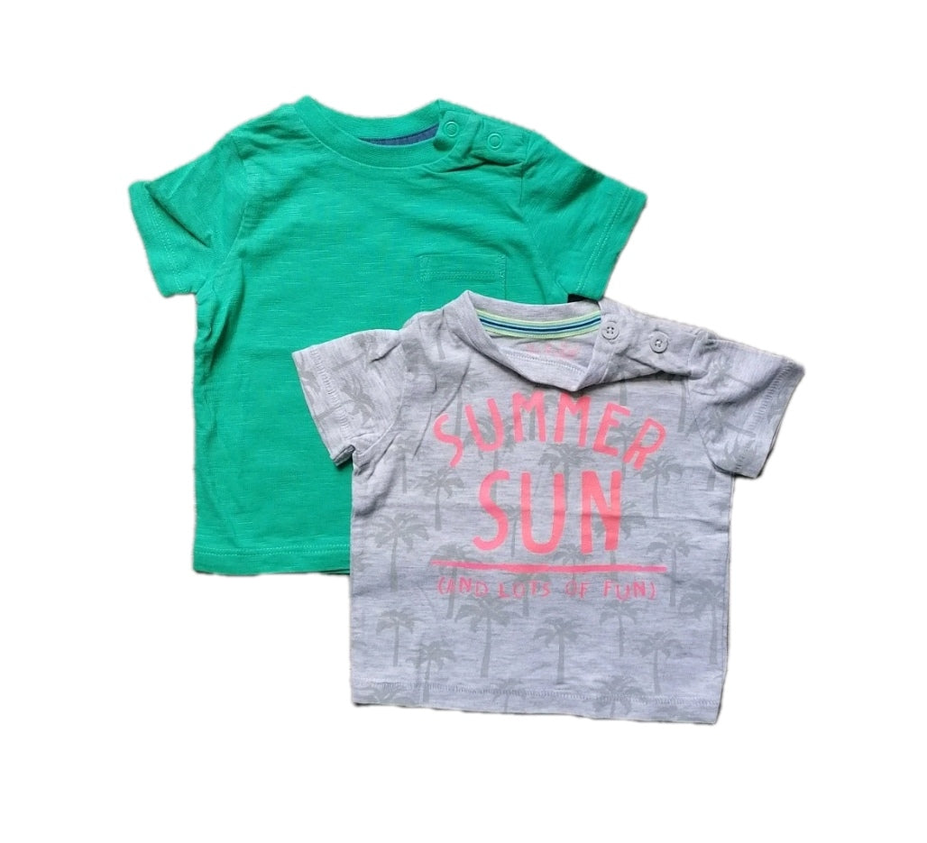 Baby t-shirt value bundle 0-6m