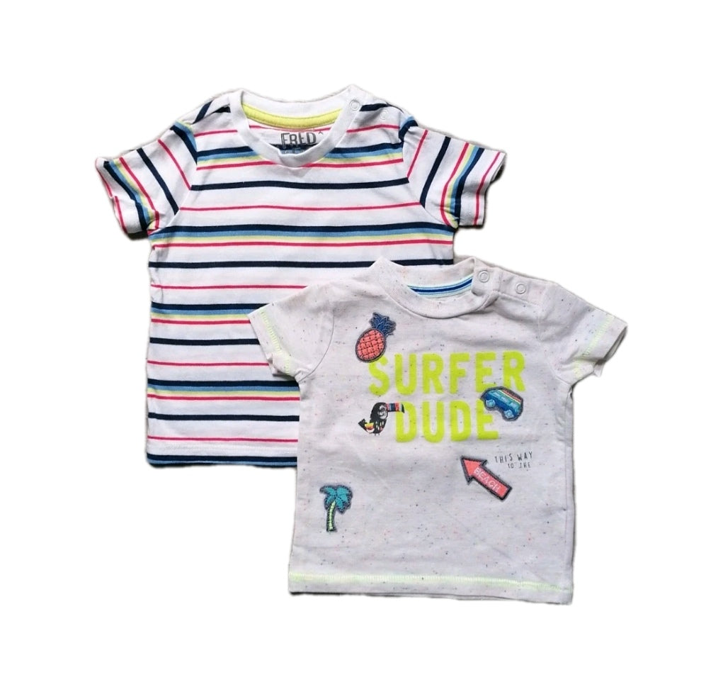 Baby t-shirt value bundle 0-6m