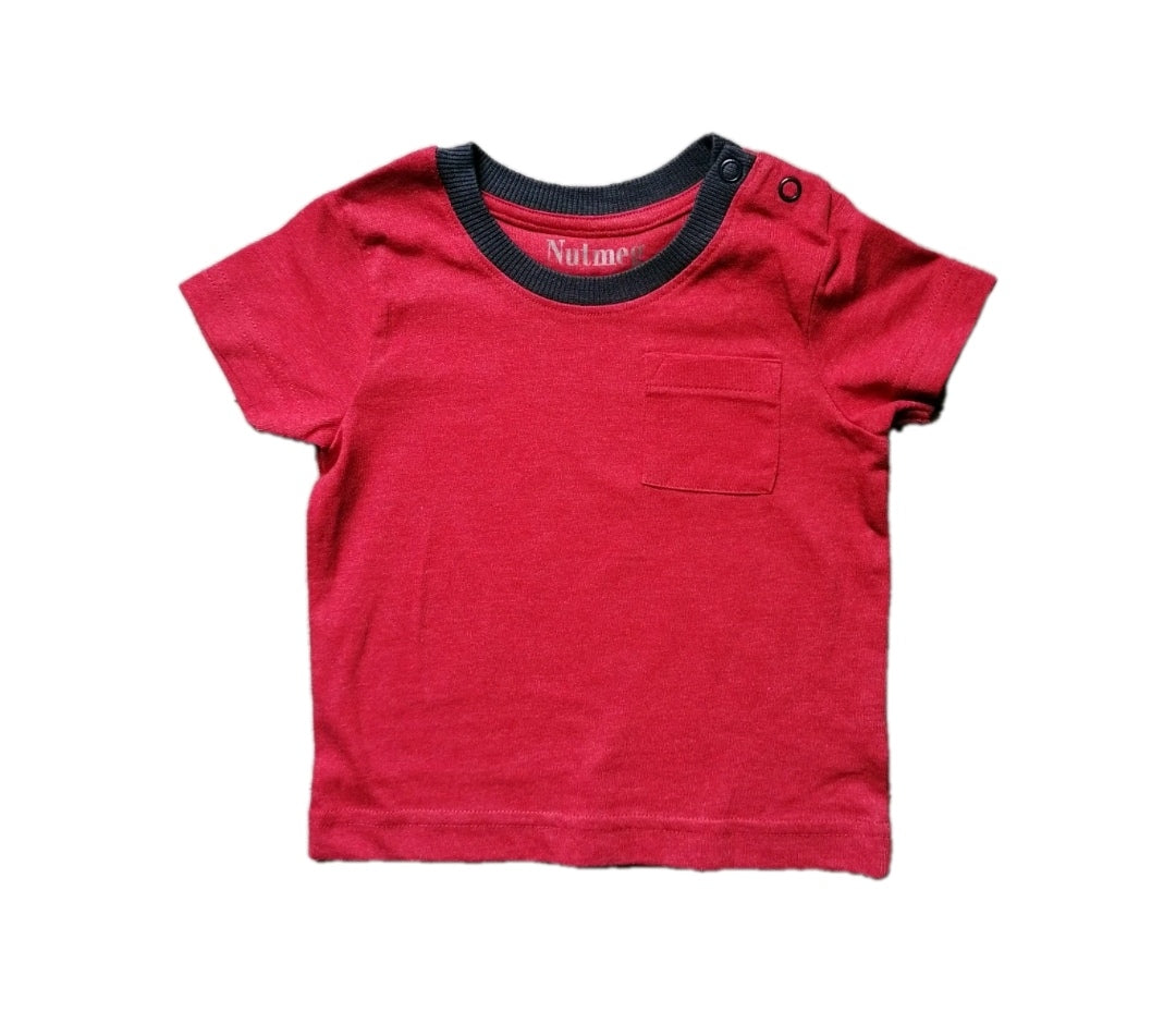 2 x baby boy t-shirt 6-9m