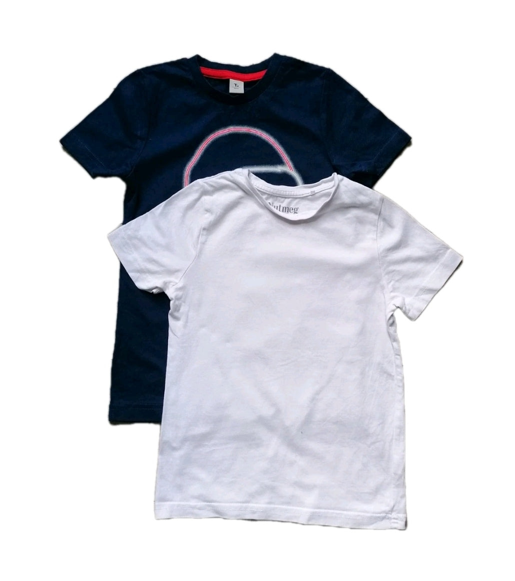 2 x Boys t-shirt 4-5y