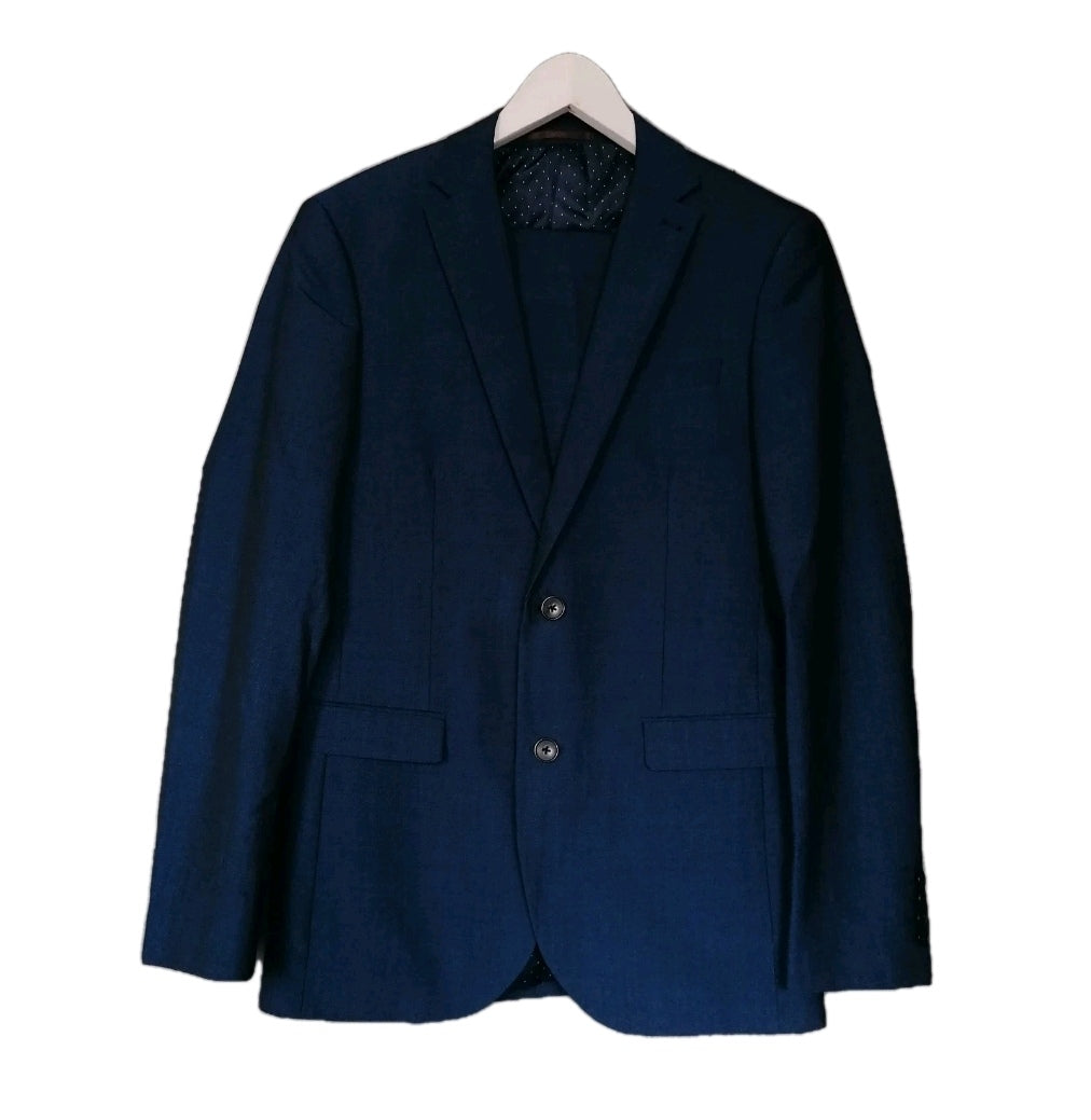Men blue 2 piece suit 38R/32R