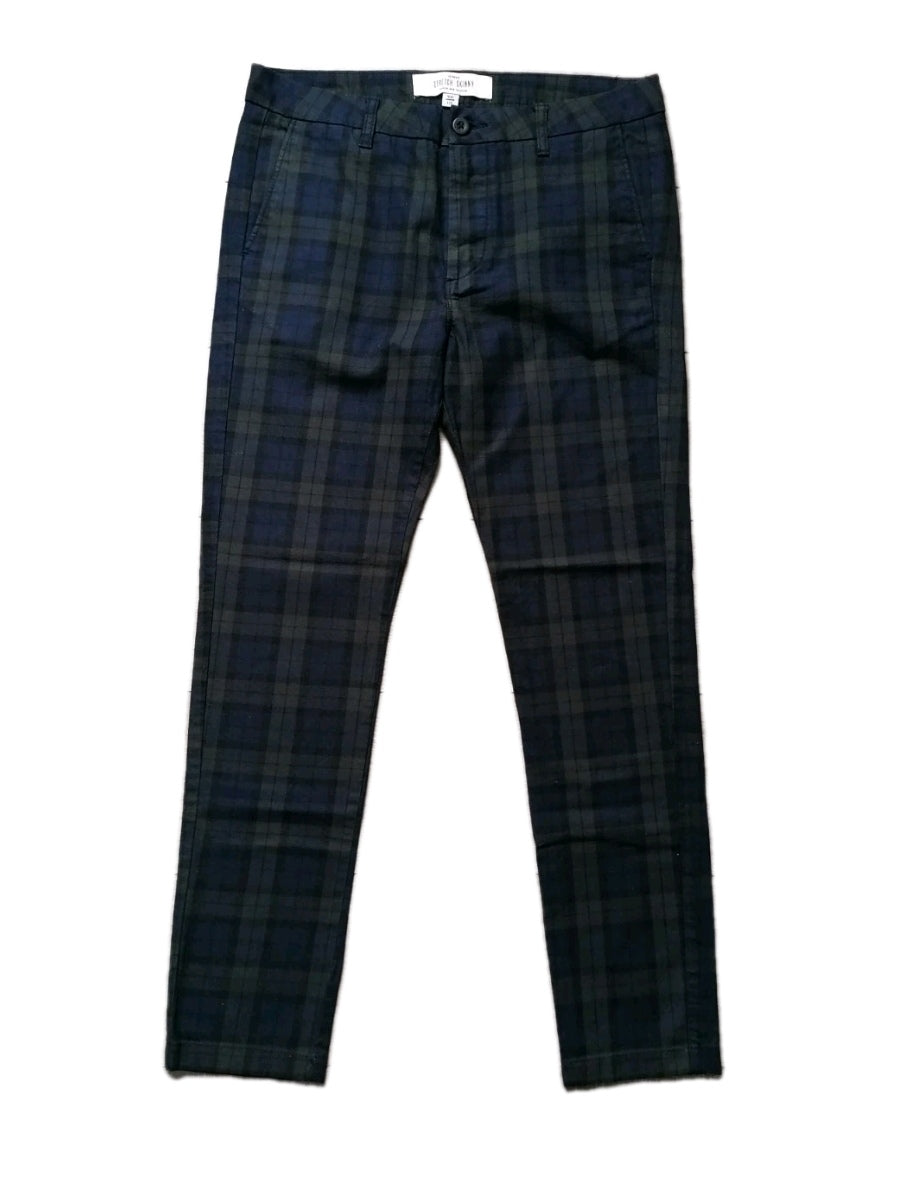 Men check chinos W34 L30