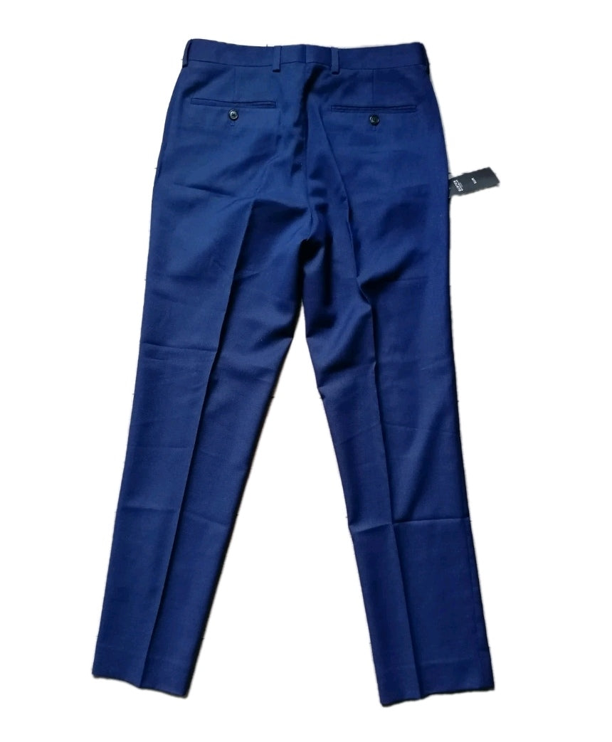 Men Burton blue slim fit formal trouser W30 L29