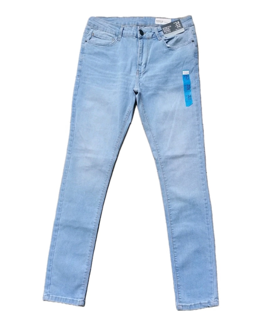 Men blue super skinny jeans 34R
