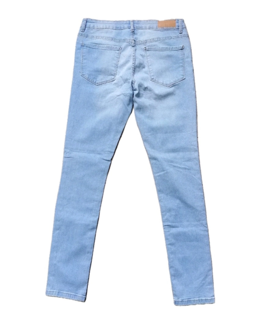 Men blue super skinny jeans 34R