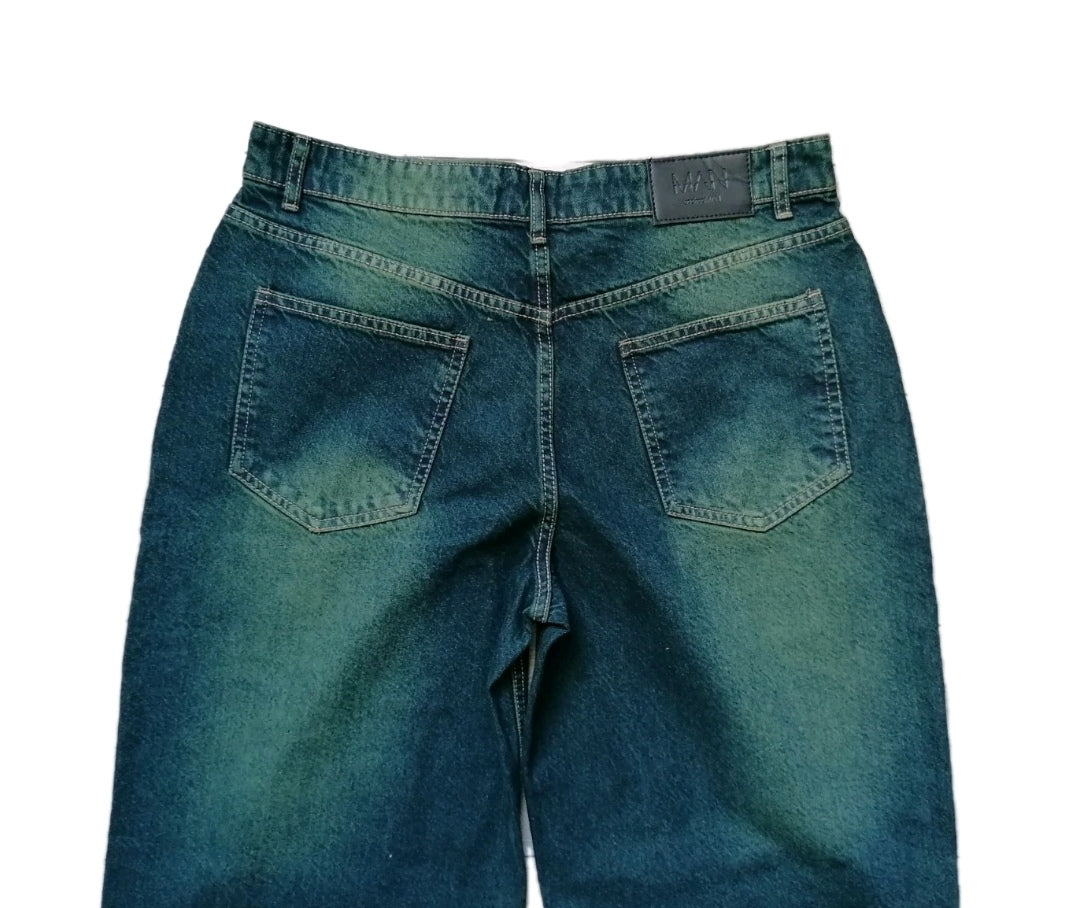 Men rip style regular fit jeans W36 L35
