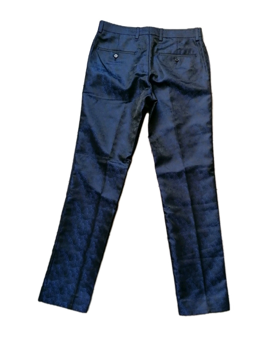 Men Next occasion navy blue formal skinny trouser W30 L31