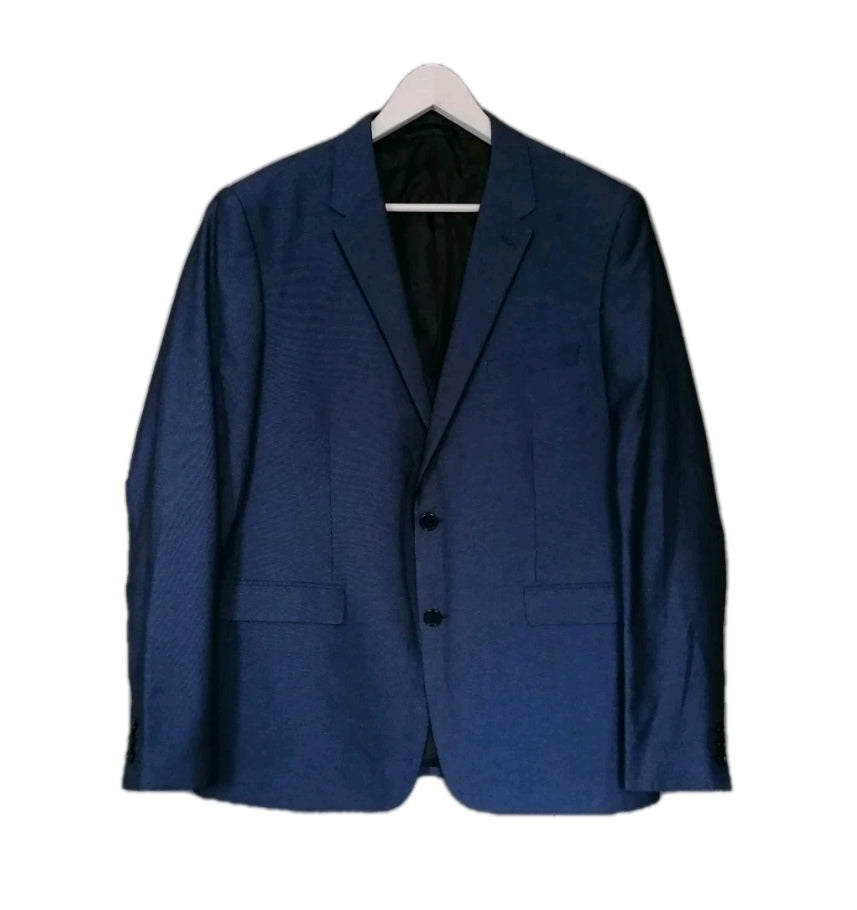 Men Burton blue slim fit blazer 44R