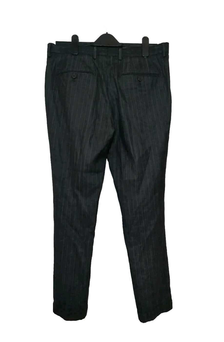 Men Next grey pinstrpe cropped fit 2 piece suit 38R/34R