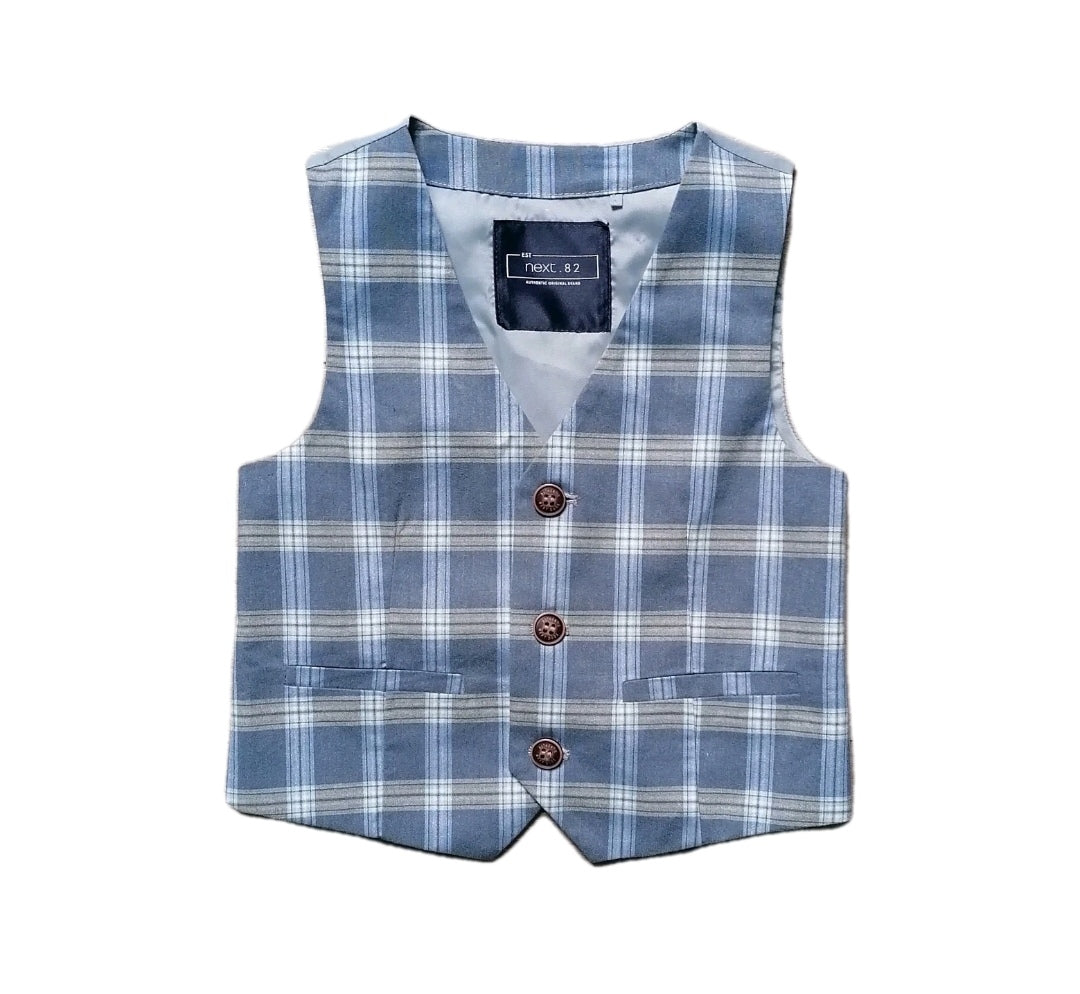 Boys Next grey summer formal outfit 12-18m
