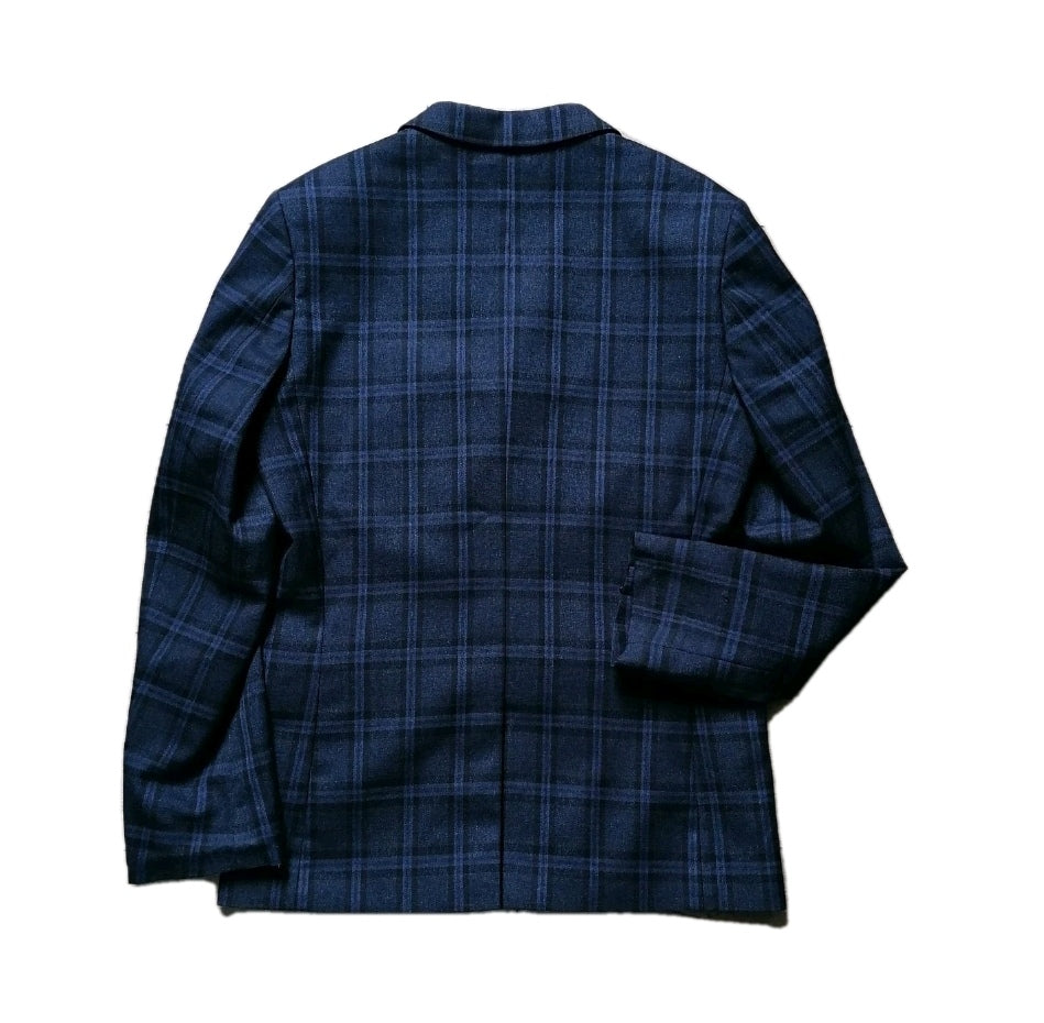 Boys Next blue check double breasted blazer 13-14 years