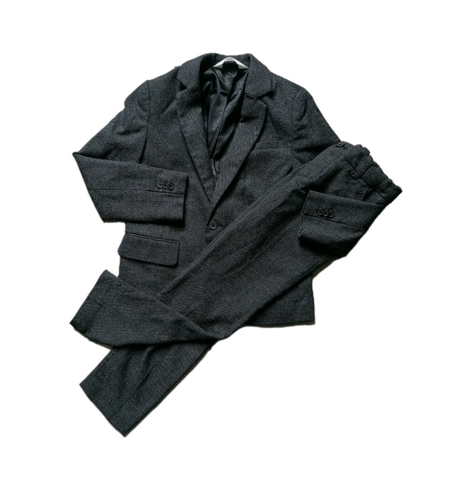 Boys H&M grey 2 piece suit 6-7 years