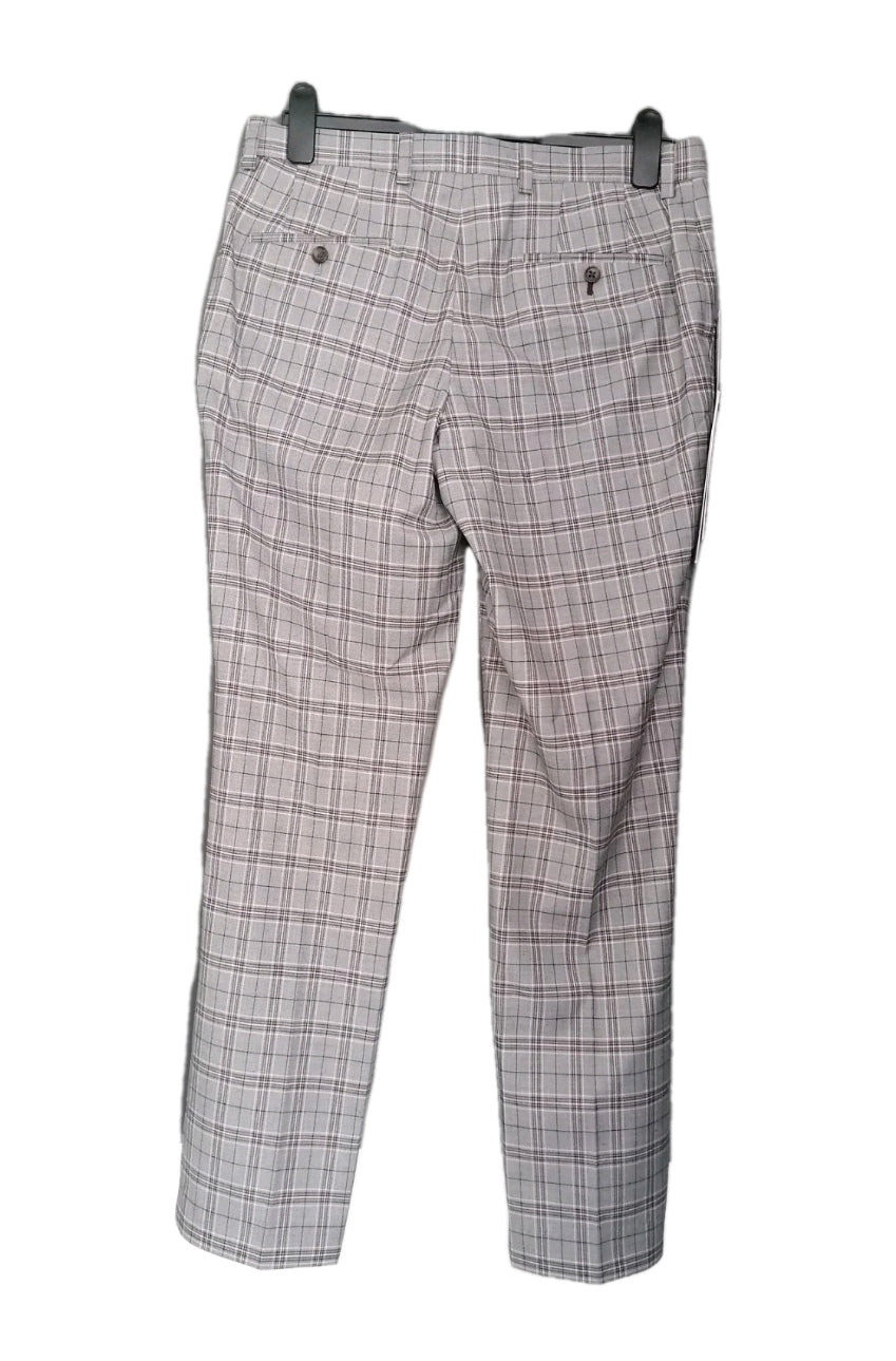 Men Next grey check 2 piece suit 38R/32R