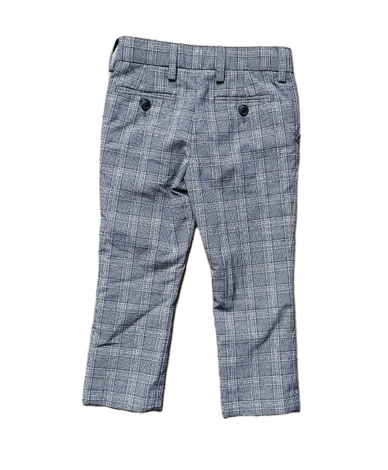 Boys Next  grey check 2 piece suit 3 years