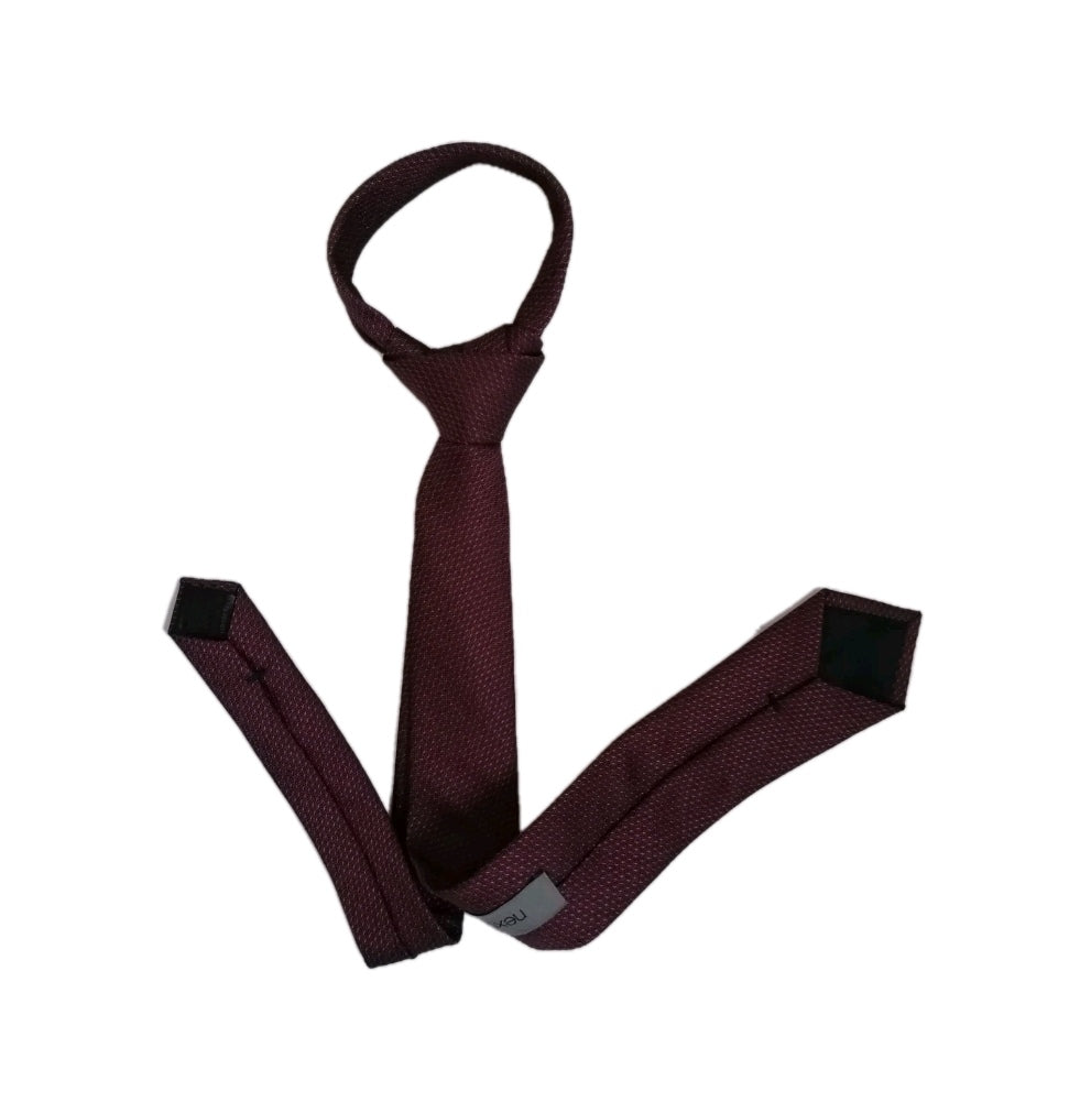 Men Next burgundy tie