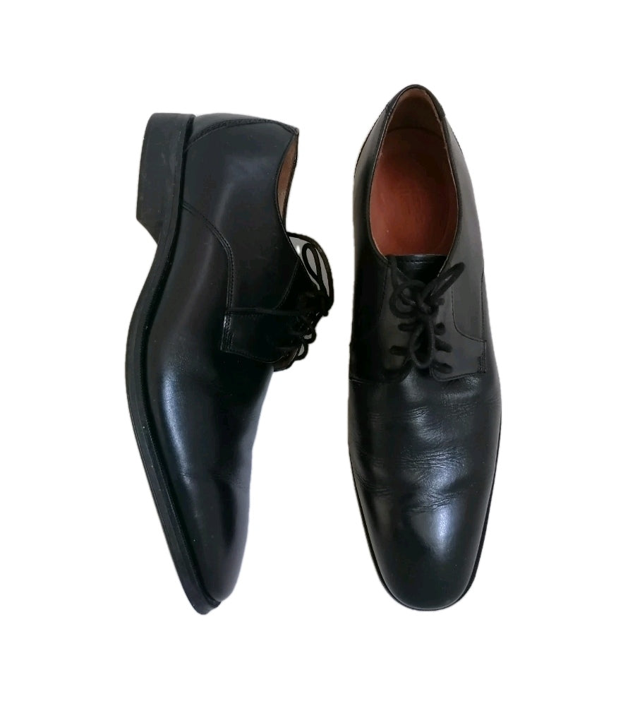 Men Clarks black lace up formal shoe UK 12