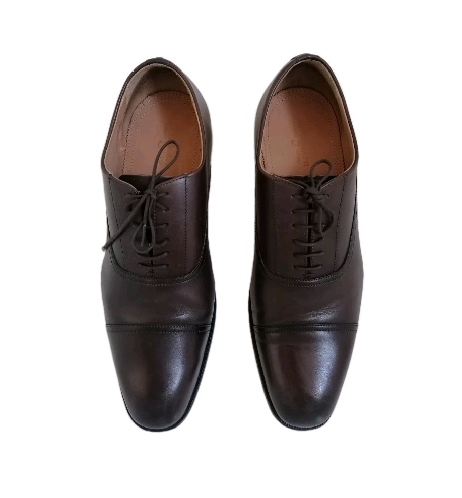 Men M&S brown lace up formal shoe UK 11