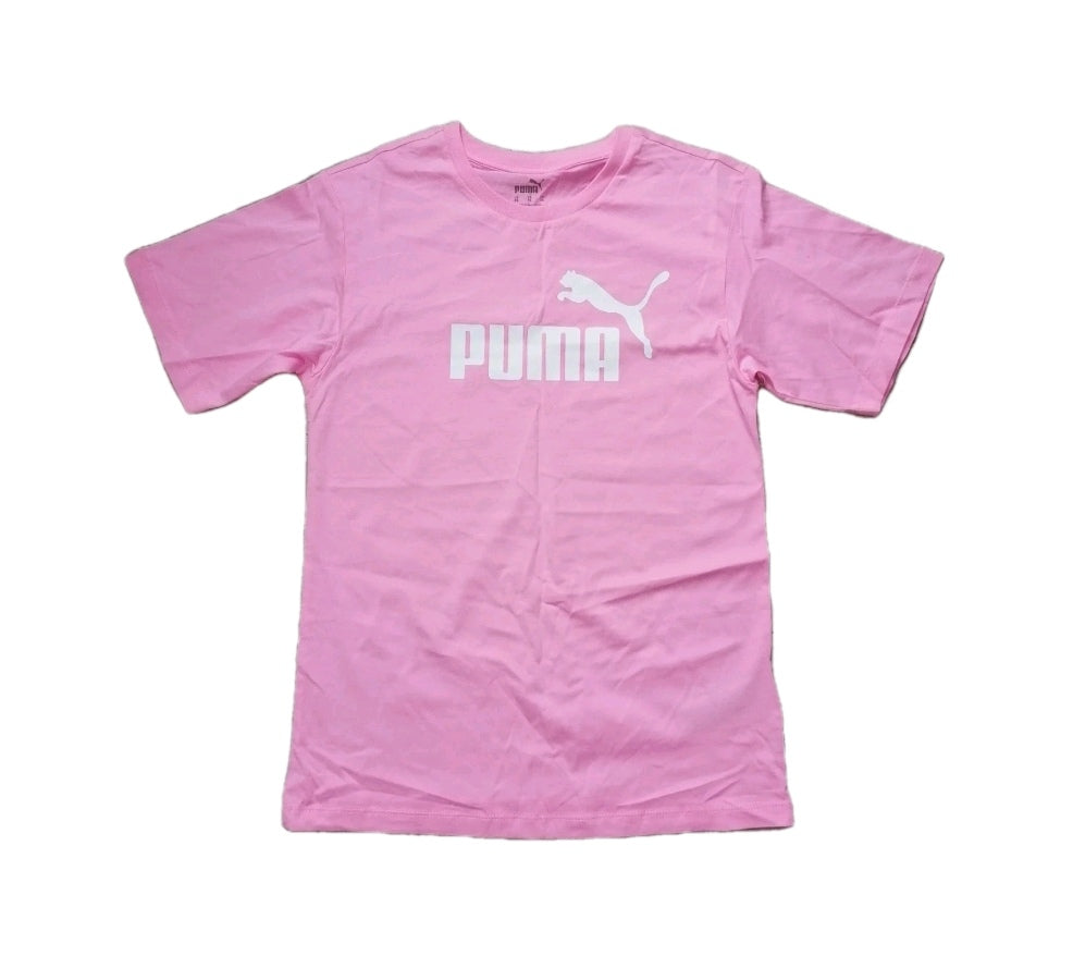 Ladies Puma pink short sleeve t-shirt UK 8