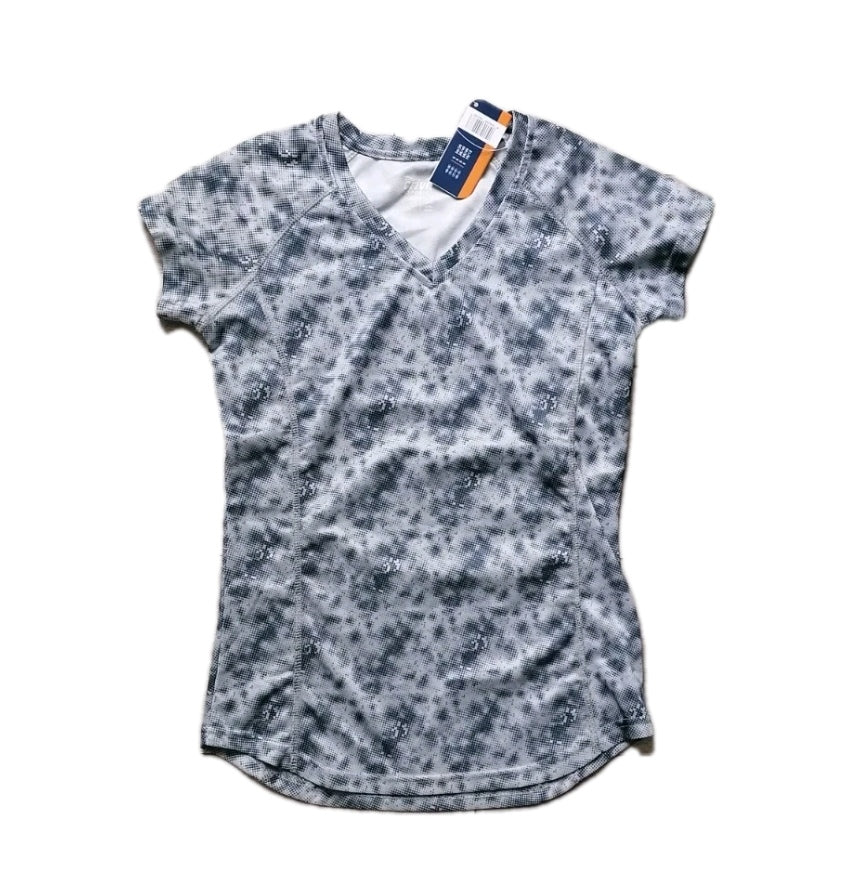 Ladies grwy shorts sleeve exercise t-shirt UK 10