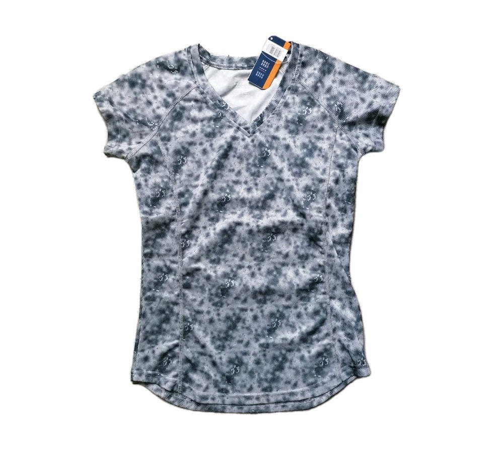 Ladies grwy shorts sleeve exercise t-shirt UK 10