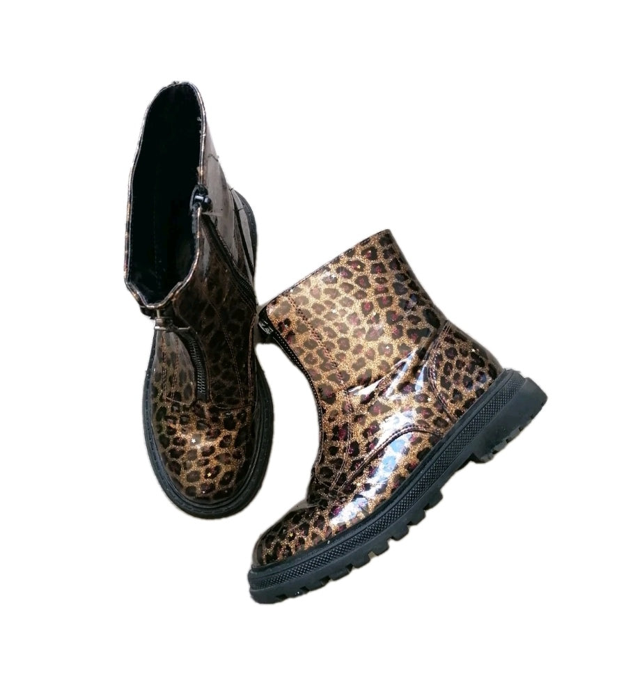 Girls Next black mix boot UK 3